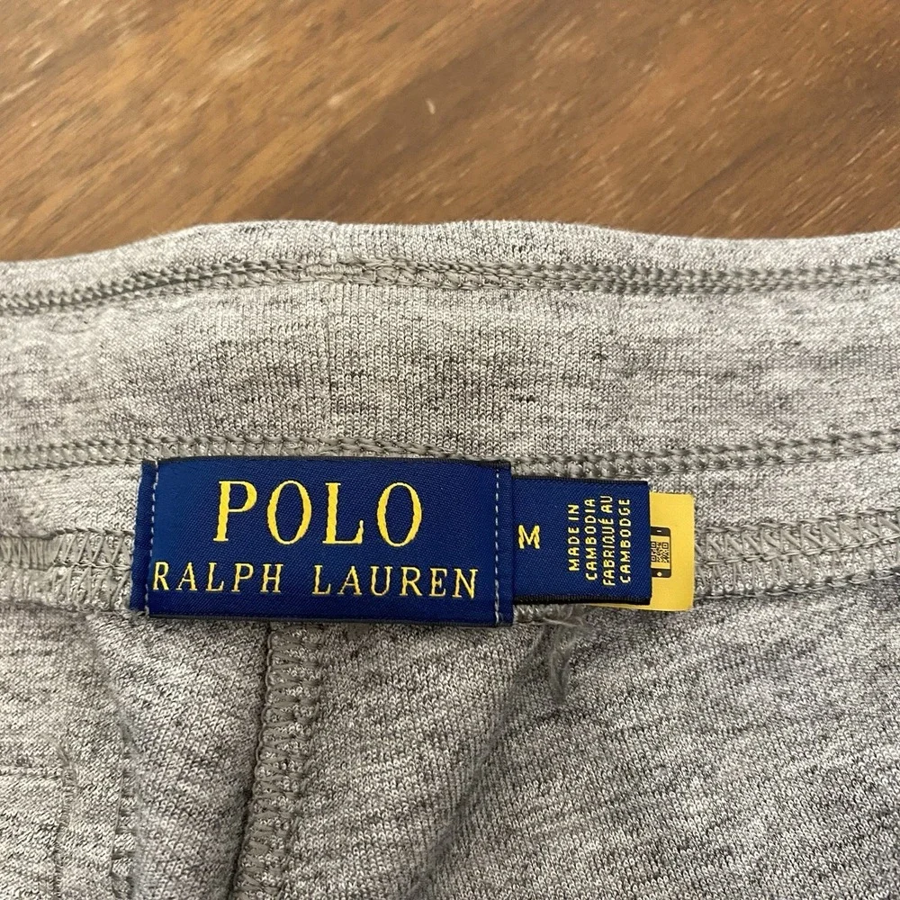 Polo Ralph Lauren Men's Medium Charcoal Grey Loose Fit Sweatpants